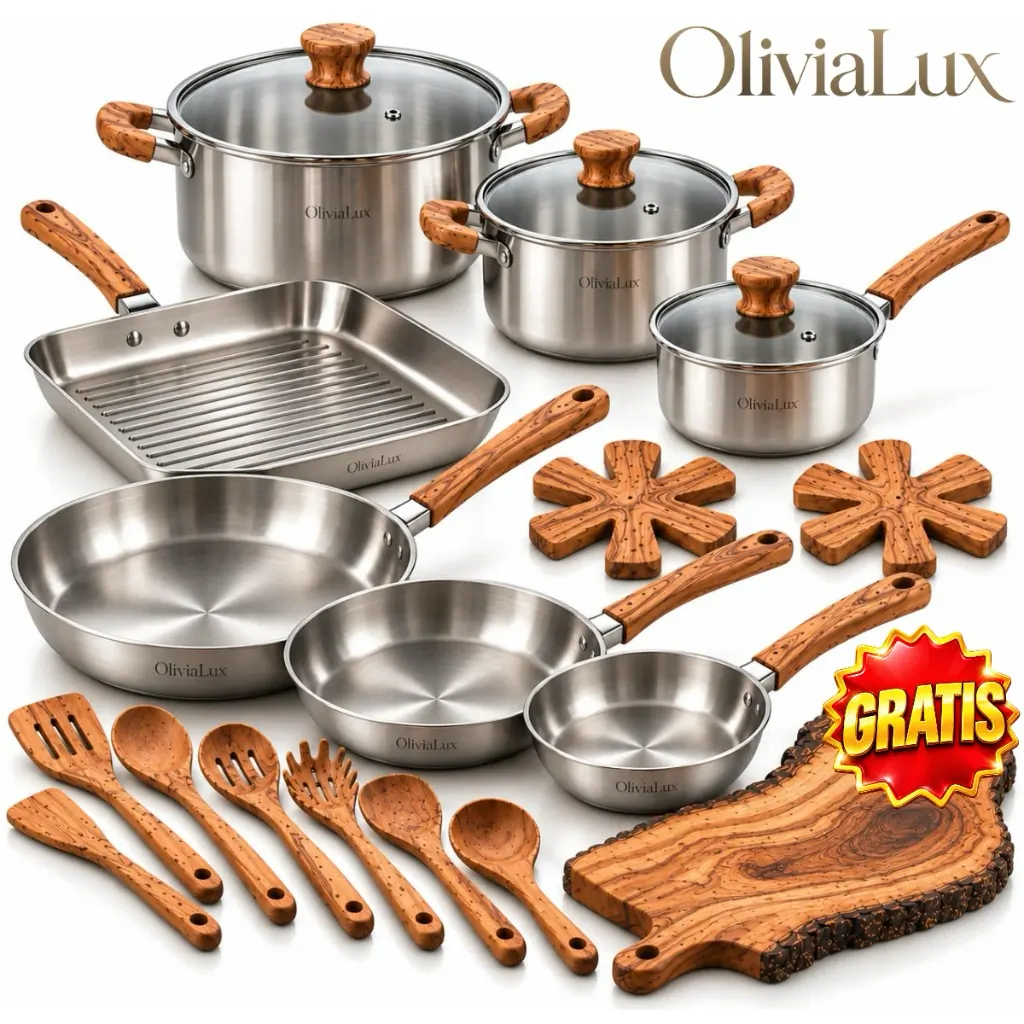 Inhalt OliviaLux Chef 12-teiliges Set